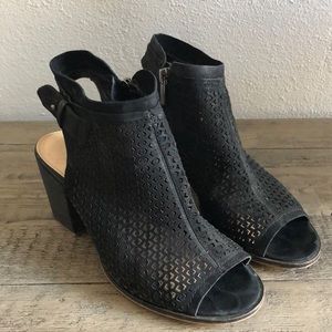 Vince Camuto Peep Toe Booties